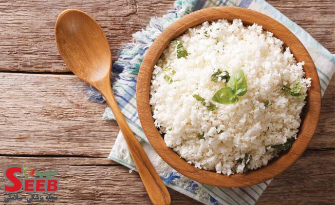 یک جایگزین مناسب برای برنج سفید: برنج گل کلم (Cauliflower Rice)