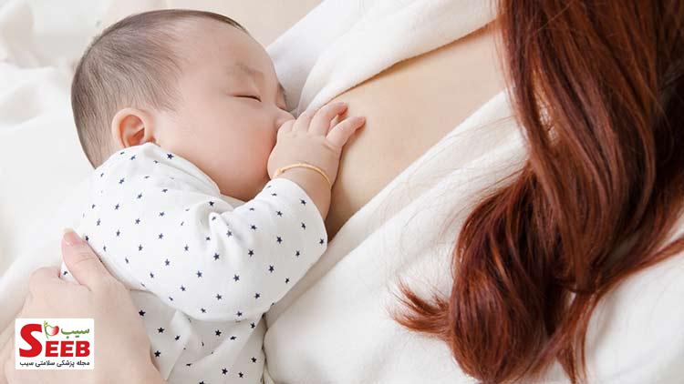 تعداد دفعات شیردهی نوزاد در شبانه روز