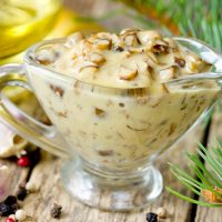 دستور آشپزی رژیمی – سس قارچ کم کالری